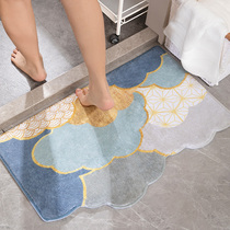 Absorbent mat Floor mat Toilet toilet door non-slip household quick-drying entry door carpet Toilet Bathroom floor mat