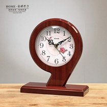 Modern minimalist creative silent clock living room desk clock table pendulum clock sitting clock home atmospheric clock ornaments