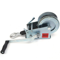Hand-cranked manual trailer winch winch winch 600-3000 pounds winch cloth belt swimming motorboat