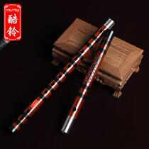 Xing language flute refined C tone d average Kong opera Kundi two-person platform professional performance bamboo flute plum
