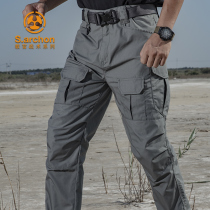 Archon Chunqiu IX2 tactical trousers mens self-cultivation special forces training pants outdoor multi-pocket straight overalls