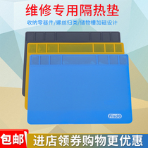 Namewide FINX high temperature resistant thermal insulation pad repair desk high temperature pad with magnetic belt groove large size