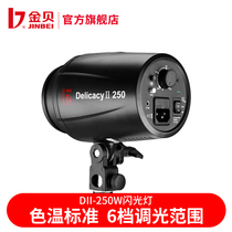 Jinbei DII-250W studio professional flash photography light ID photo portrait Taobao product shooting photo