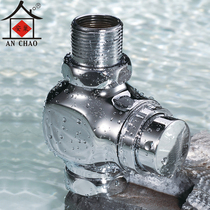 Flush valve all copper delay single double into wall stool flush valve hand press squatting toilet A- 11