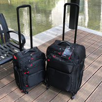 Foreign trade small ultra-light Oxford cloth luggage suitcase boarding case 22 inch outdoor backpack can carry trolley case