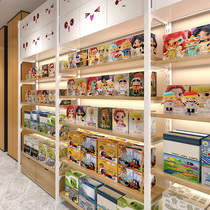 Shopping mall childrens toy shelves display stand stationery store plush doll display rack famous excellent products Zhongdao cabinet