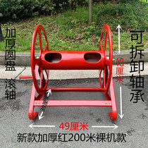 Agricultural spraying machine sprayer pipe winding machine high pressure pipe winding rack 200 m manual pipe machine interface M14 * 1 5