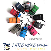 (small Merx BROMPTON) Small Cloth Accessories Tailbag Seat Cushion Bag Head Tube Bag Riding package Multi-collage