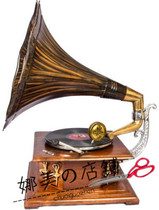 Antique phonograph original 1920 hmvRCUSF HB 013 Vintage Antique Vintage record player