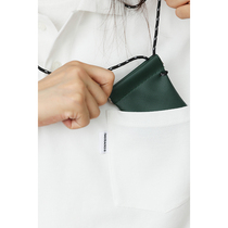 RCMAN Day Ensemble Retro Green Hangover Bag Zero Wallet Headphones Bag OOTD Matching Everyday Packet Bag