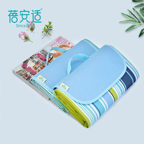 Picnic mat outdoor portable waterproof foldable spring outing beach mat picnic cloth picnic mat thick moisture proof mat