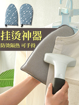 Handheld iron pad mini ironing board ironing board household electric ironing board sponge mini ironing board folding