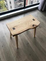 Nordic Day Style Clothing Shop Locker dressing stool Dresden Dresden solid wood door wearing a shoe stool for tea stool Hyun off stool