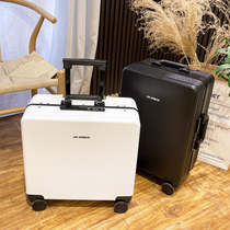 Japanese luggage female small light 20 inch boarding suitcase silent universal wheel suitcase male 18 trolley case tide