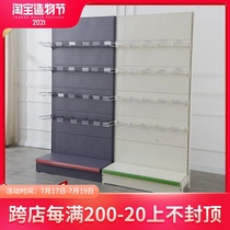 Supermarket shelf snack hook display rack net convenience store snack rack double line hook accessories small shelf