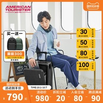 American Travel new boarding case light male small suitcase 16 20 inch suitcase female front opening trolley case 79B