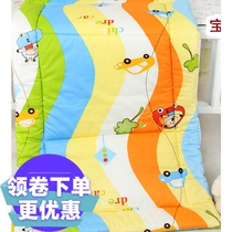 Customized cotton infant garden mattress childrens urine pad cotton mattress cotton mattress baby cartoon pad spring and summer