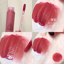 3ce new water mist sense mirror lip glaze dew mousse spotplayer matte lipstick laydo female parity niche