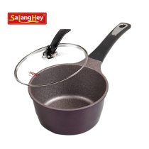 South Korean baby baby childrens accessories pan multifunction cooking porridge integrated pan 18cm milk pan non-stick pan cooking noodle pan