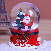 Princess Dream Crystal Ball Snow Music Box Music Box Music Box Christmas Send Boys Day Gifts Children Creative Automatic