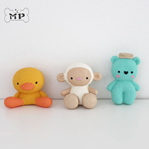 Spot ~ South Korea imported pet cat dog cute bear sheep duck animal safety latex sound toy
