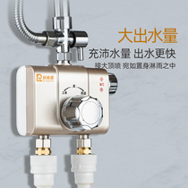 Large flow) Solar water mixing valve hot and cold water adjusting switch shower thermostats water heater thermostatic water mixing valve