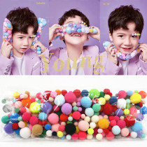 Shadow Building Children Props Colorful matterball shooting Handheld Korean-style outscene Big ball creative baby to decorate plush ball