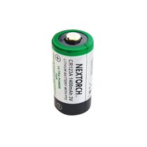 NEXTORCH Narid CR123A lithium battery 1400mAh 3v non-rechargeable bulk single