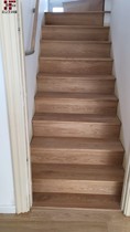 Oak solid wood stair step board custom