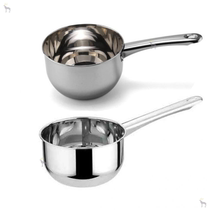304 stainless steel water spoon Chef water scoop thickened deepened long handle water spoon Household non-magnetic shell scoop shampoo cup