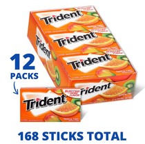 American original imported Trident Santo Trident Xylitol Gum Orange One Box 12 15