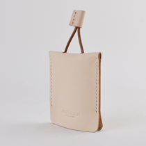 BRLIFEDESGN original pull-out minimalist key bag hand-stitched vintage superior head layer cow leather retro wind