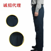 Security pants new work pants navy blue close to black wear-resistant winter pants summer pants mens and womens tooling Spring
