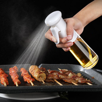 High pressure spray Spray Oil Bottle Press glass Oil spray jug Barbecue Kitchen Edible Olive Oil Slimless Grease Control Oil Tank