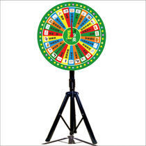 Lucky big draw top scraping sports lottery turntable garbage sorting restaurant discount live theme event customized turntable