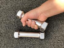 304 stainless steel dumbbells hexagonal one dumbbell male and female youth sports professional boxing empty training dumbbells