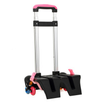 Primary and middle school students aluminum alloy schoolbag trolley rack detachable universal mute stair climbing trolley accessories