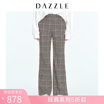 DAZZLE new fashionable commuter plaid suit pants women 2G3Q4163K