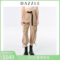 Dazzle Disu 2020 summer wear new style of tooling sports wrinkle resistant legging casual pants for women 2c2q421n