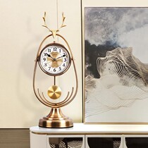 Timekeeper Clock Pendulum Pieces Modern Home Desktop Living Room Creative Watch Art Fashion Old Fashioned Eurostyle Light Lavish Clock