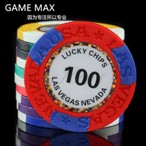 Texas Playing Card Chip Las Vegas LasVegas Clay Digital Phnom Penh Chip Coin Mahjong Customizable