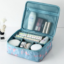 Multi-layer cosmetic bag travel portable cosmetic bag women waterproof wash bag cute large capacity cosmetics storage bag