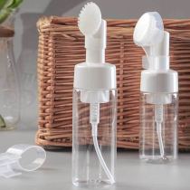 Cleansing Mu Si Bubble Bottle Face Wash Brush Silicone Press Bubble Bottle Foam Facial Cleanser Bubble Beater Shake Sound Same