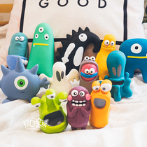 Q-monster pet dog latex vocal toy small dog puppy molar toy dog companion toy