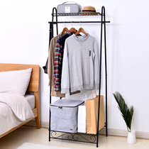 Red Star Macalline self-operated Chinchilla Xiansen creative iron coat rack Floor-to-ceiling bedroom living room clothes rack