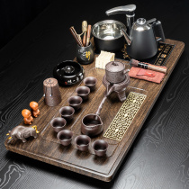 Kung Fu tea set home living room automatic tea table kettle integrated tea tray teapot tea cup light luxury tea Sea