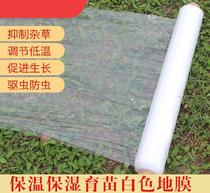 White film thick film seedling micro film covering moisture-proof small arch shed plastic film outdoor protective film grass ground