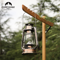 Outdoor Campsite Light Led Vintage Imitation Kerosene Horse Light Tent Camping Light Rechargeable Portable Floodlight Camping