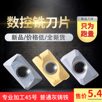 Sharp Numerical Control Machining Center CNC Right Angle r0 8 APMT1604 1135pder Milling Cutter Blade Grain