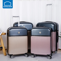 Lock lock lock fashion two-color pull rod box Business universal wheel travel suitcase boarding box LTZ954 5